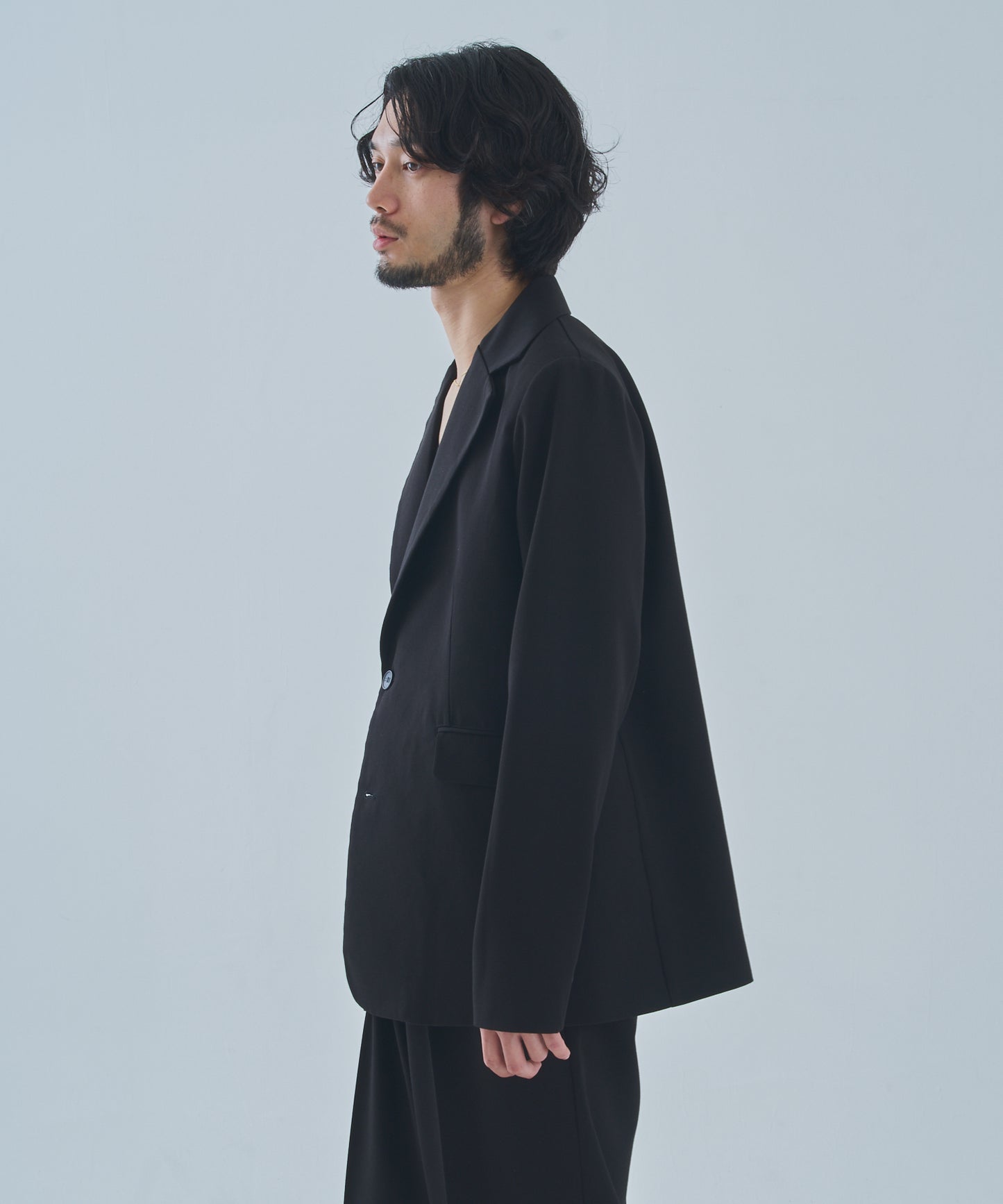 クラシックテーラードジャケット[Black]