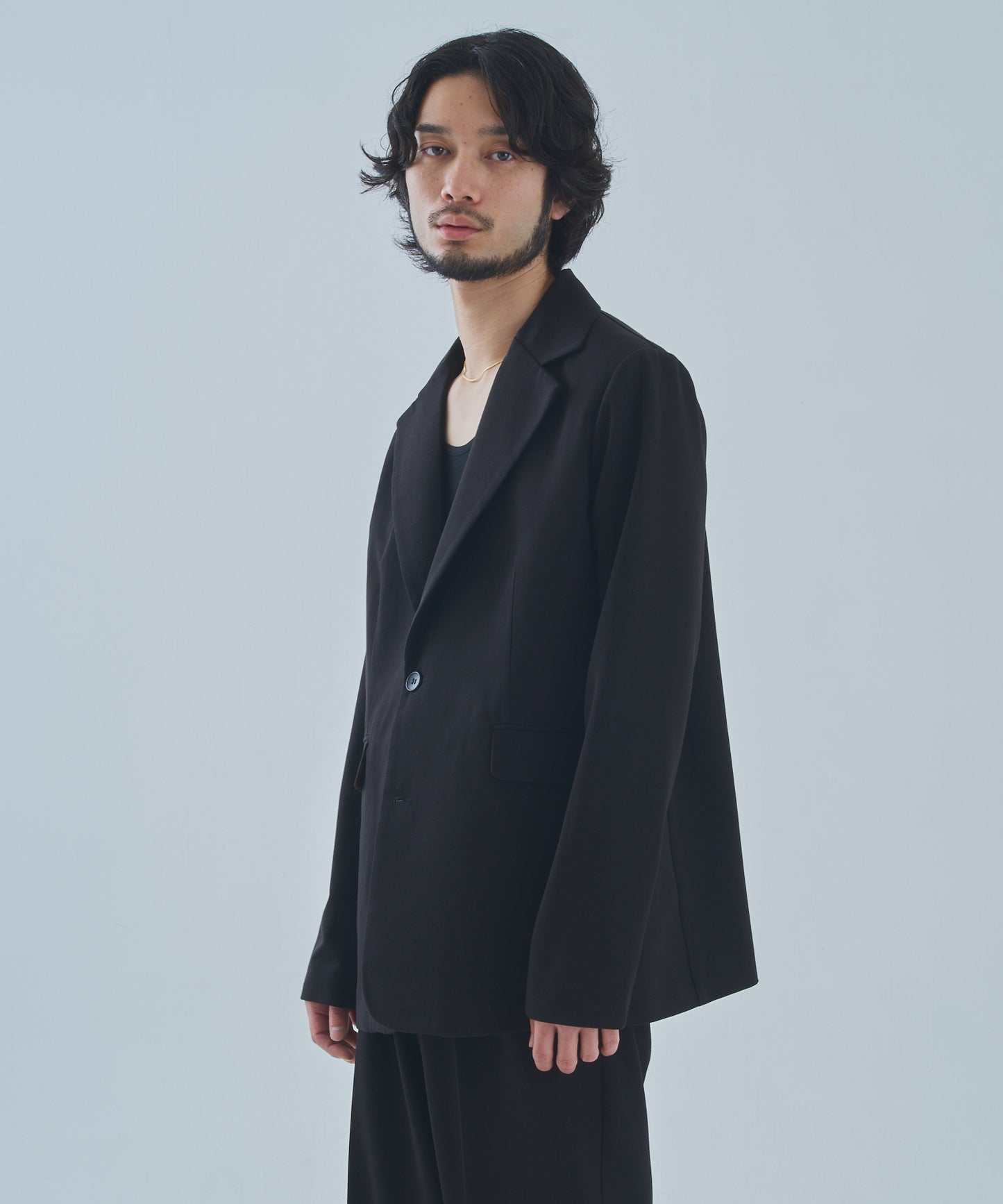 クラシックテーラードジャケット[Black]