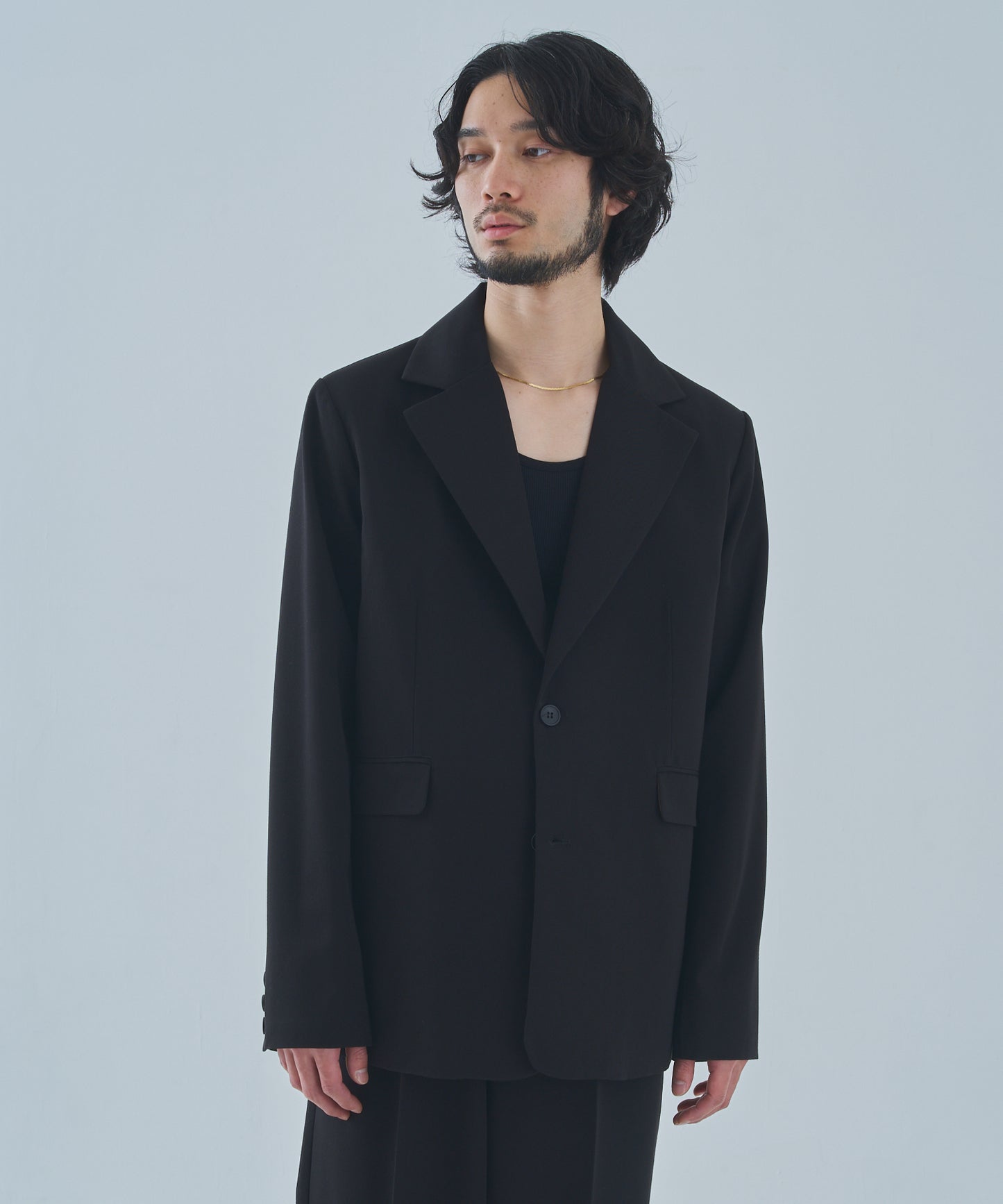 クラシックテーラードジャケット[Black]