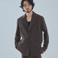 クラシックテーラードジャケット[Dark Brown]
