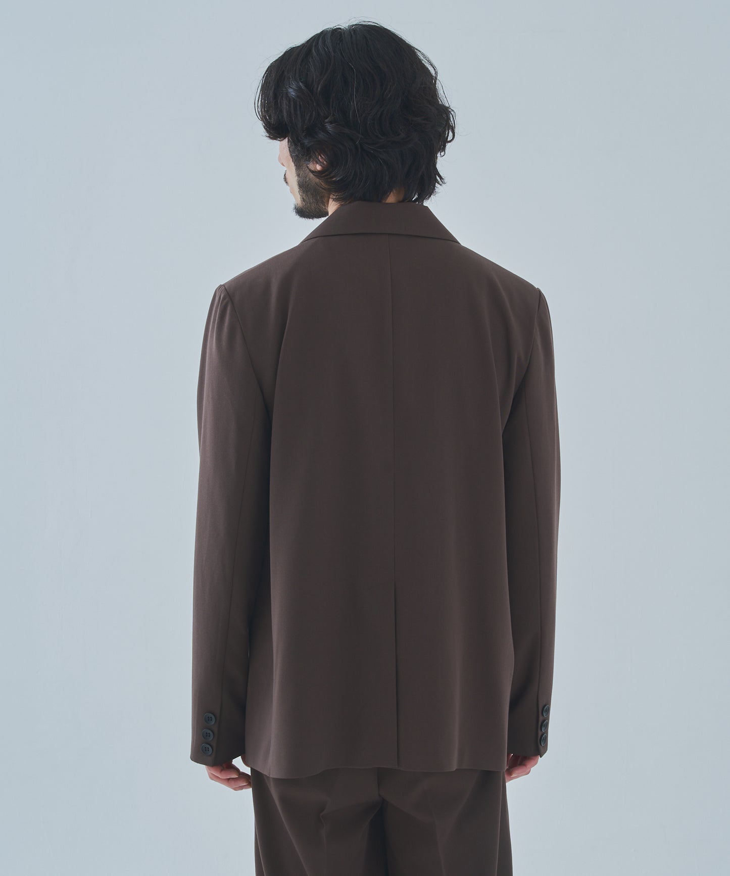クラシックテーラードジャケット[Dark Brown]