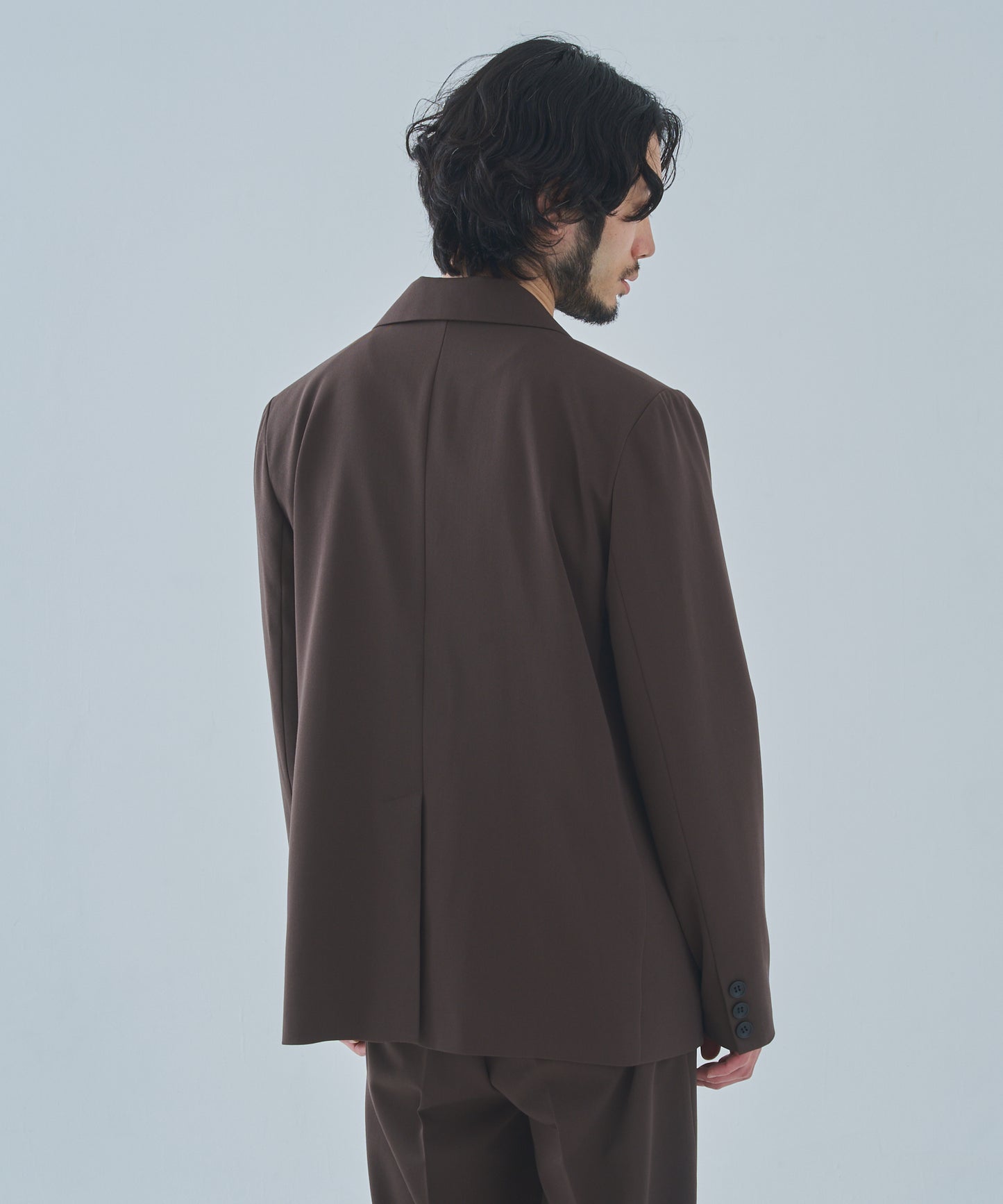 クラシックテーラードジャケット[Dark Brown]