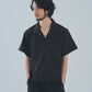 オープンカラーワークシャツ[Black]