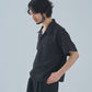 オープンカラーワークシャツ[Black]