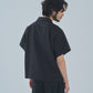 オープンカラーワークシャツ[Black]