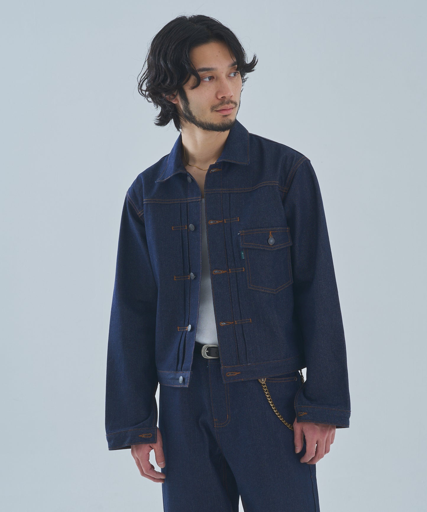 デニムジャケット1st.[Indigo]