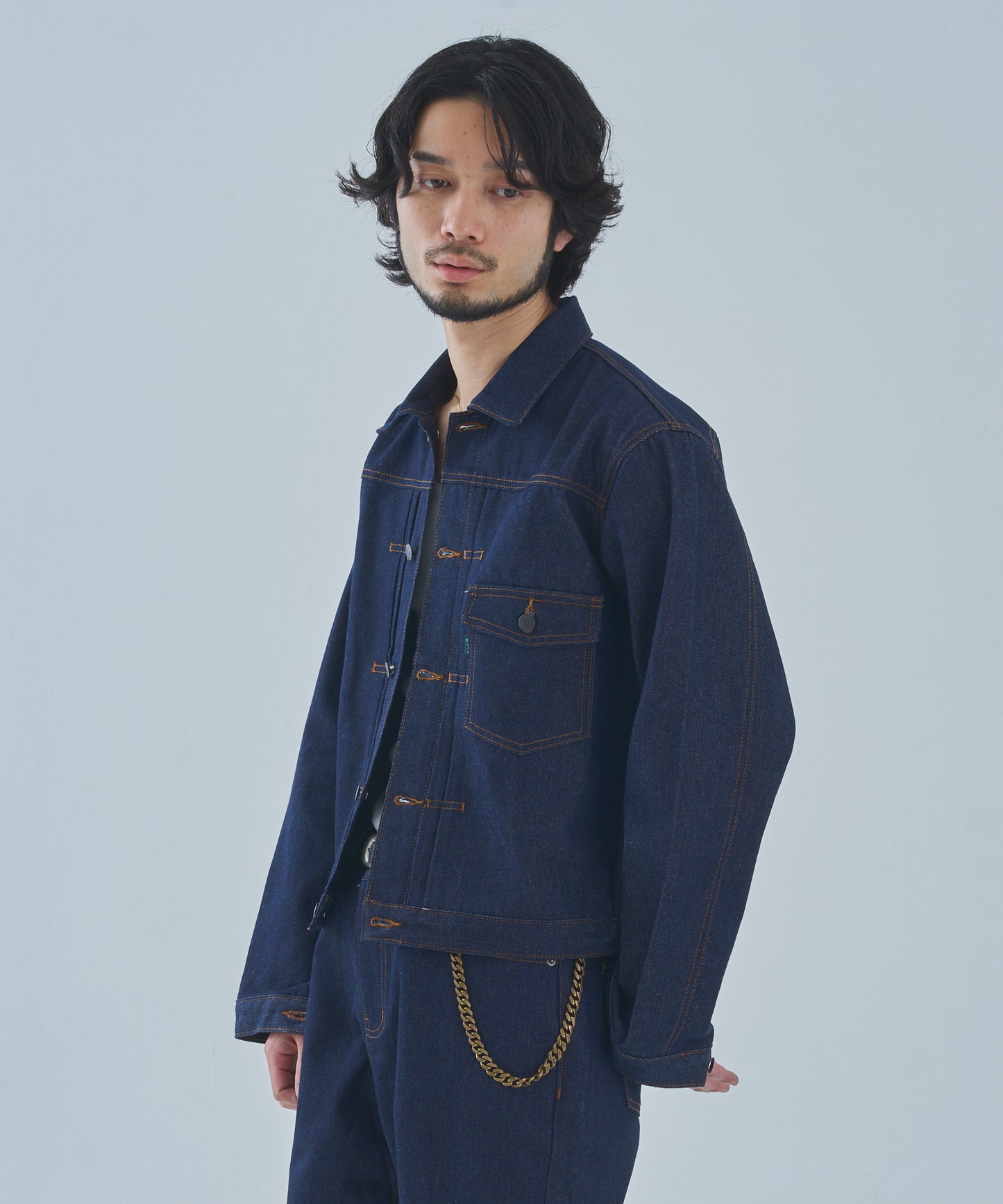 デニムジャケット1st.[Indigo]