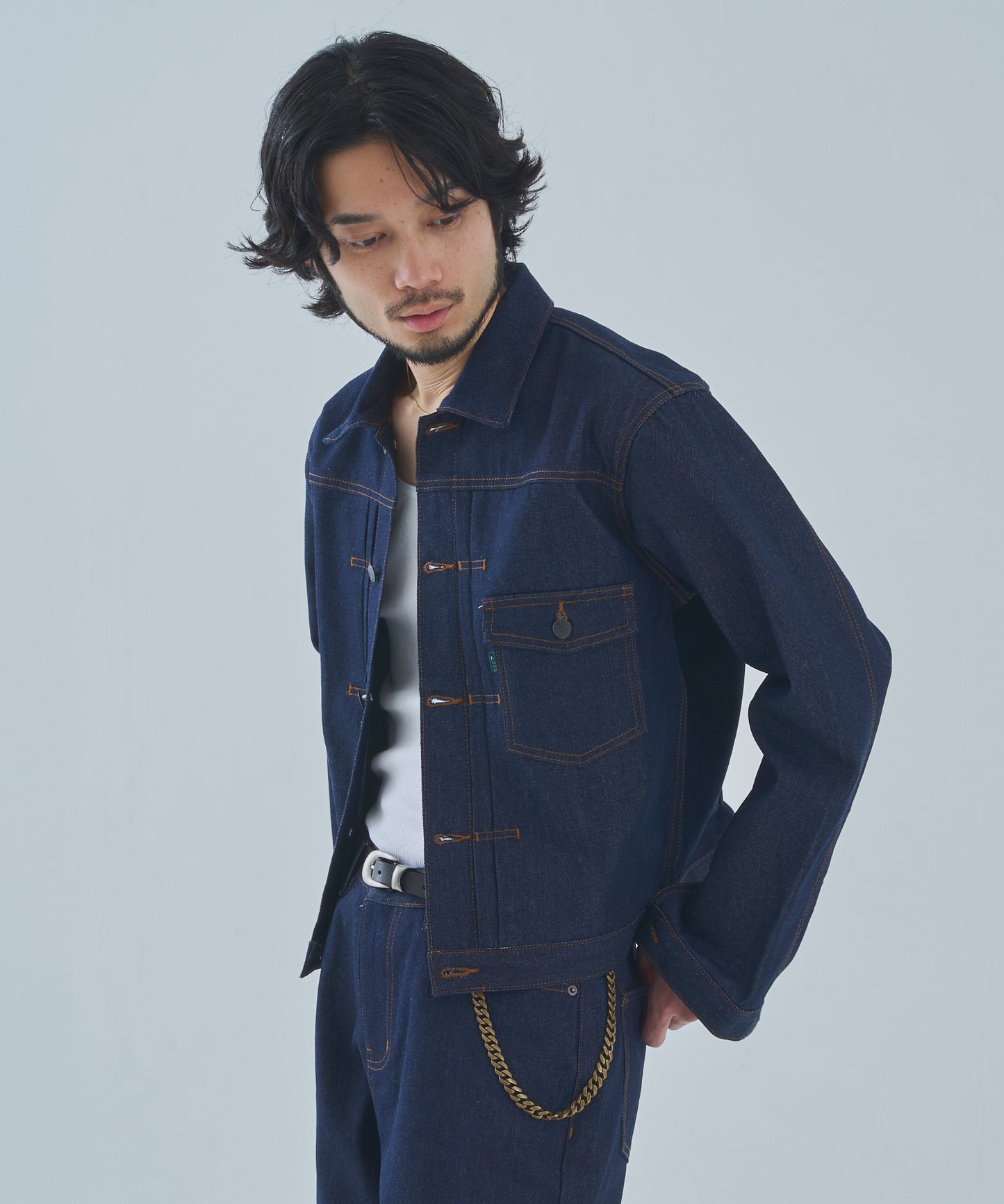 デニムジャケット1st.[Indigo]