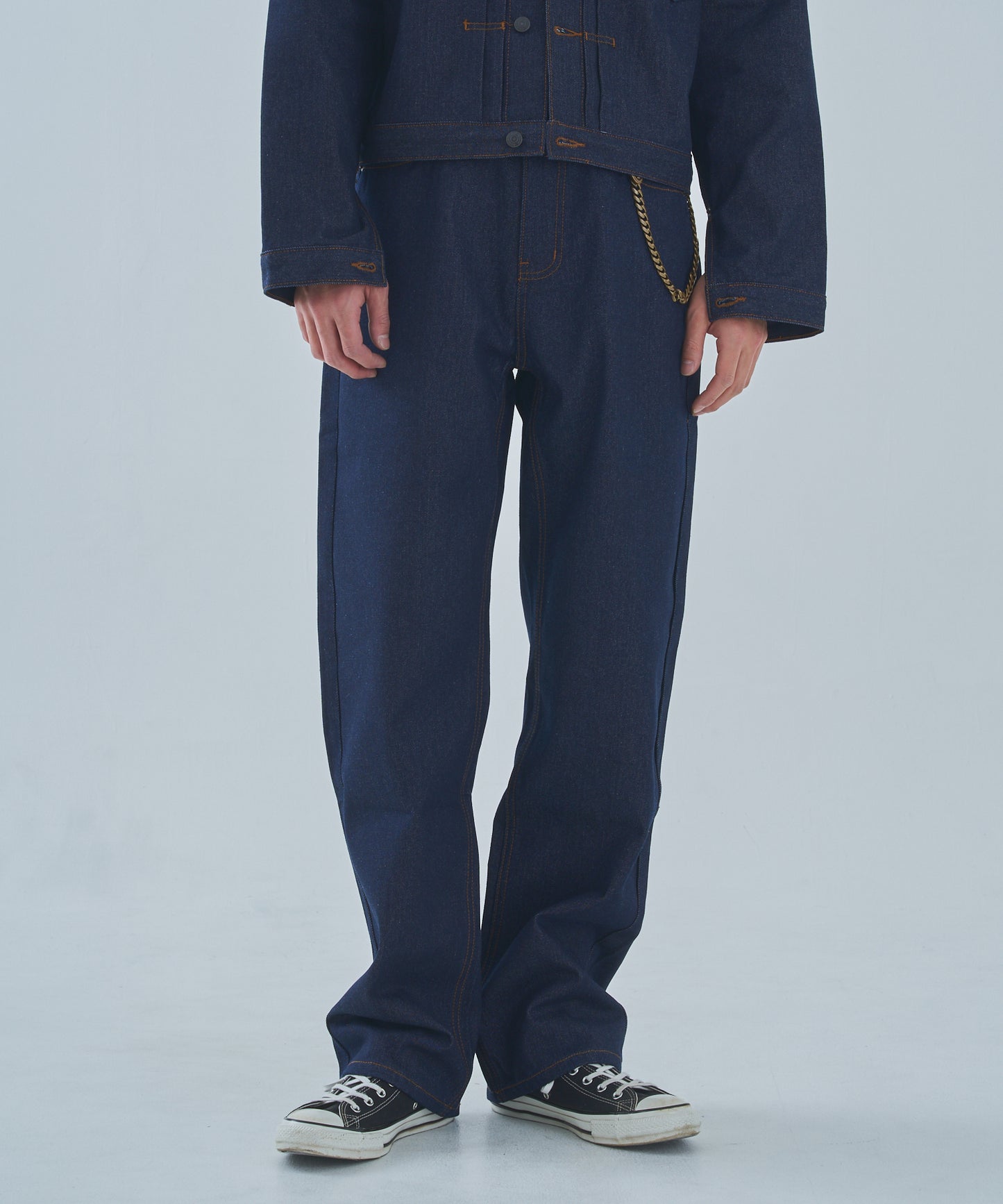 シンチバックジーンズ[Indigo]