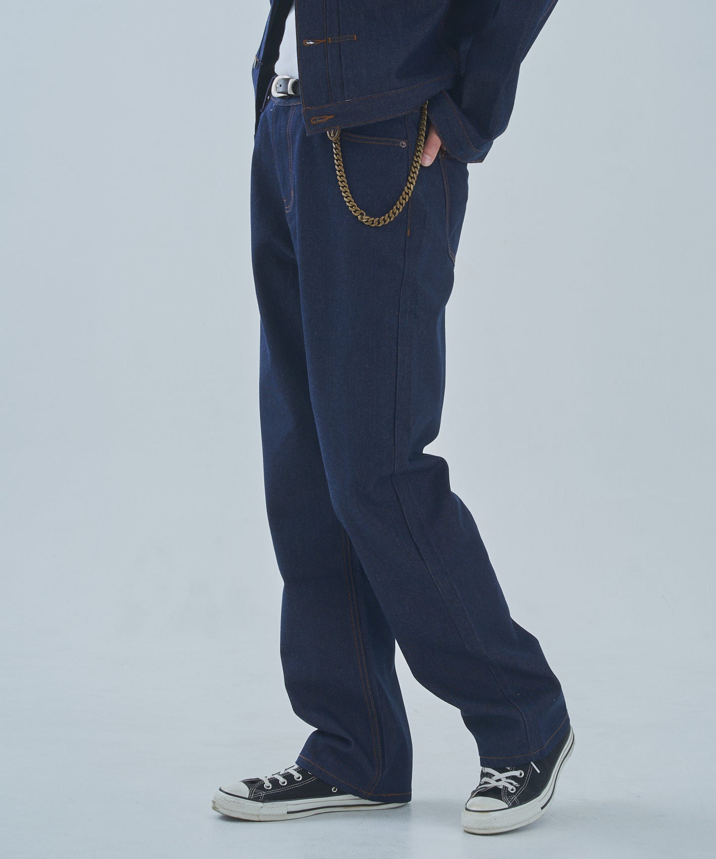 シンチバックジーンズ[Indigo]