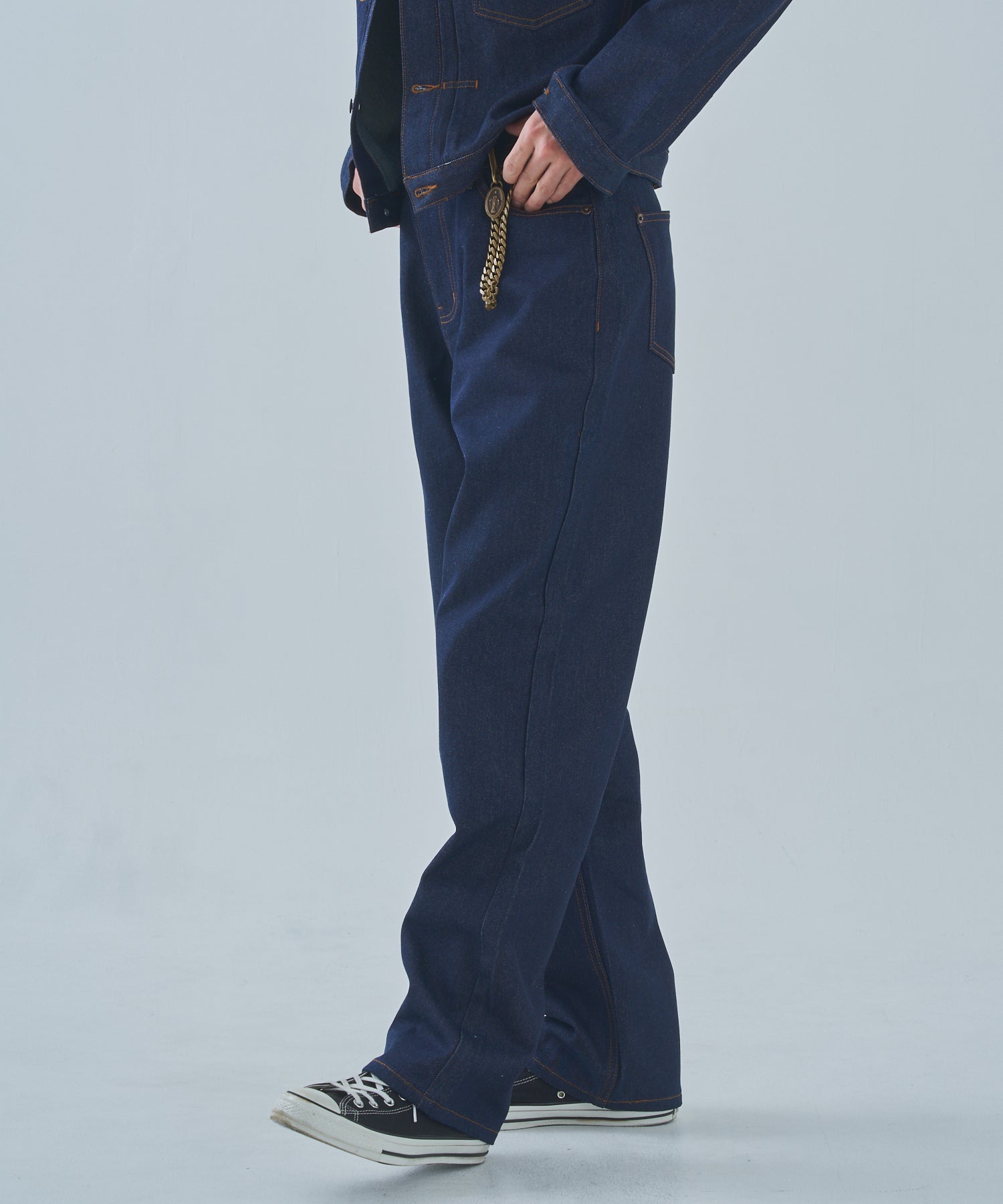シンチバックジーンズ[Indigo] – Noen