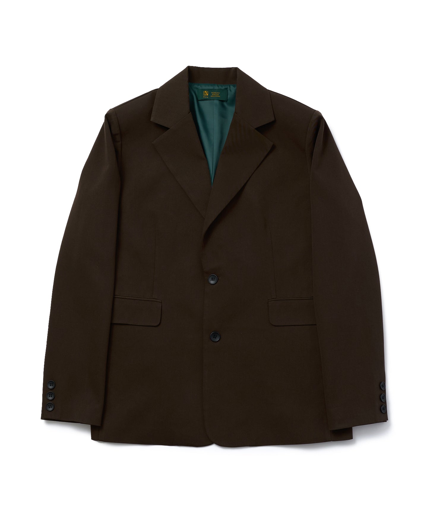 クラシックテーラードジャケット[Dark Brown]
