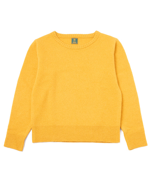ショートリブウールニット[Yellow]