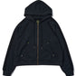 ワークフェードジップフーディー[Black]