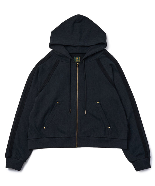 ワークフェードジップフーディー[Black]