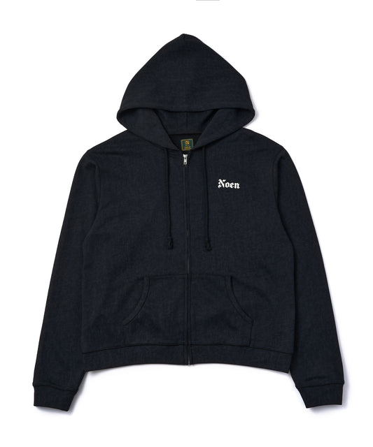 カレッジロゴジップフーディー[Black]
