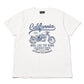 カリフォルニアバイカーTシャツ[White]
