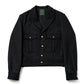 ショートリブミリタリーアイクジャケット[Black]