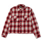 オンブレチェックシャツ[Red]