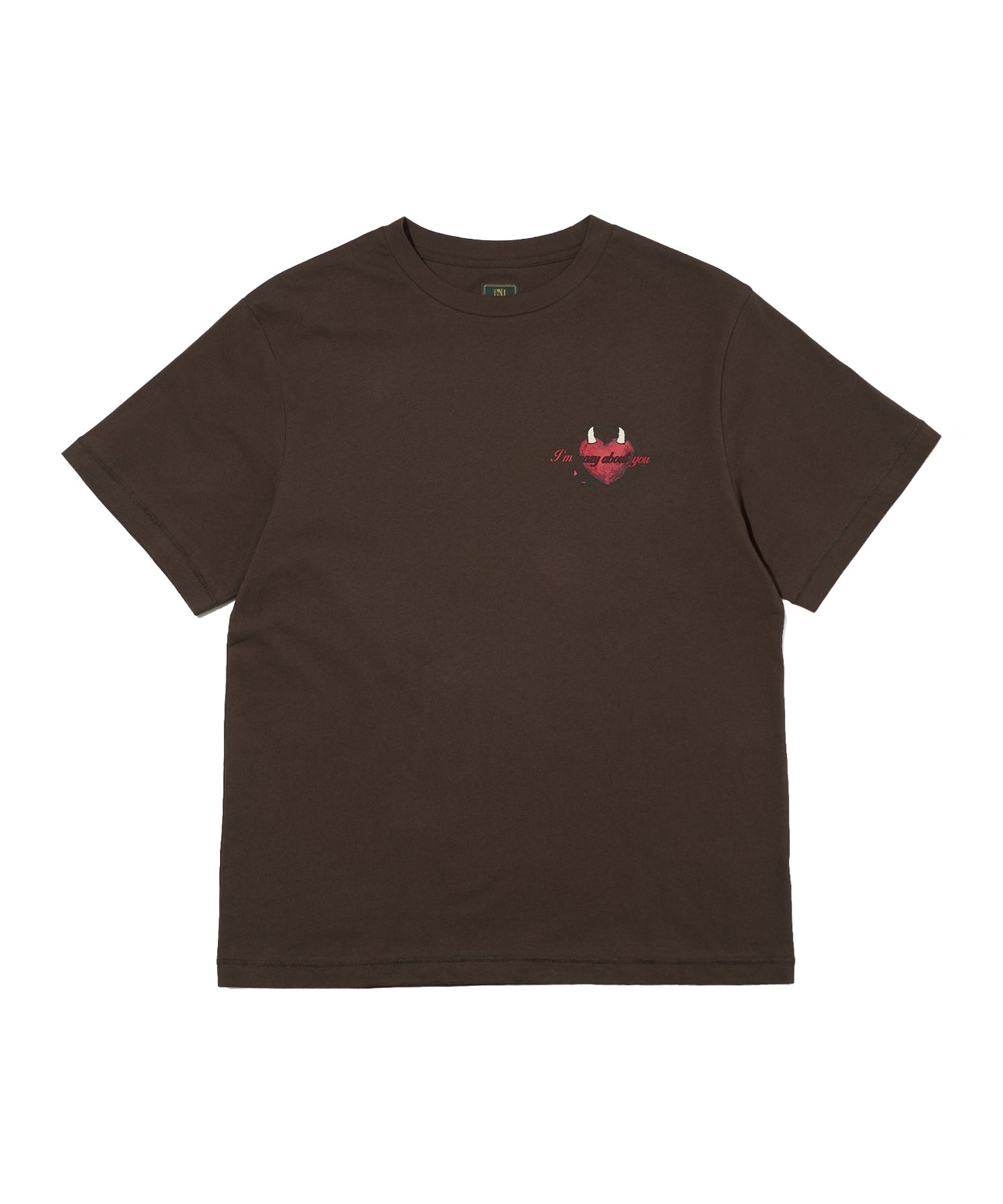PIN-UP T-SHIRT[Brown]