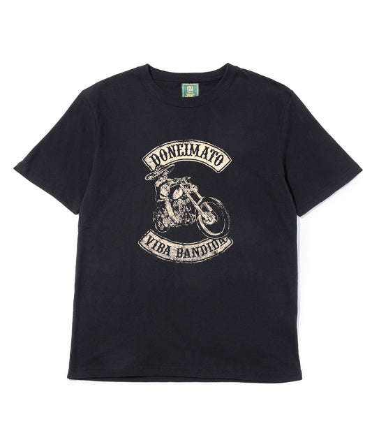チカーノバイカーTシャツ[Black]