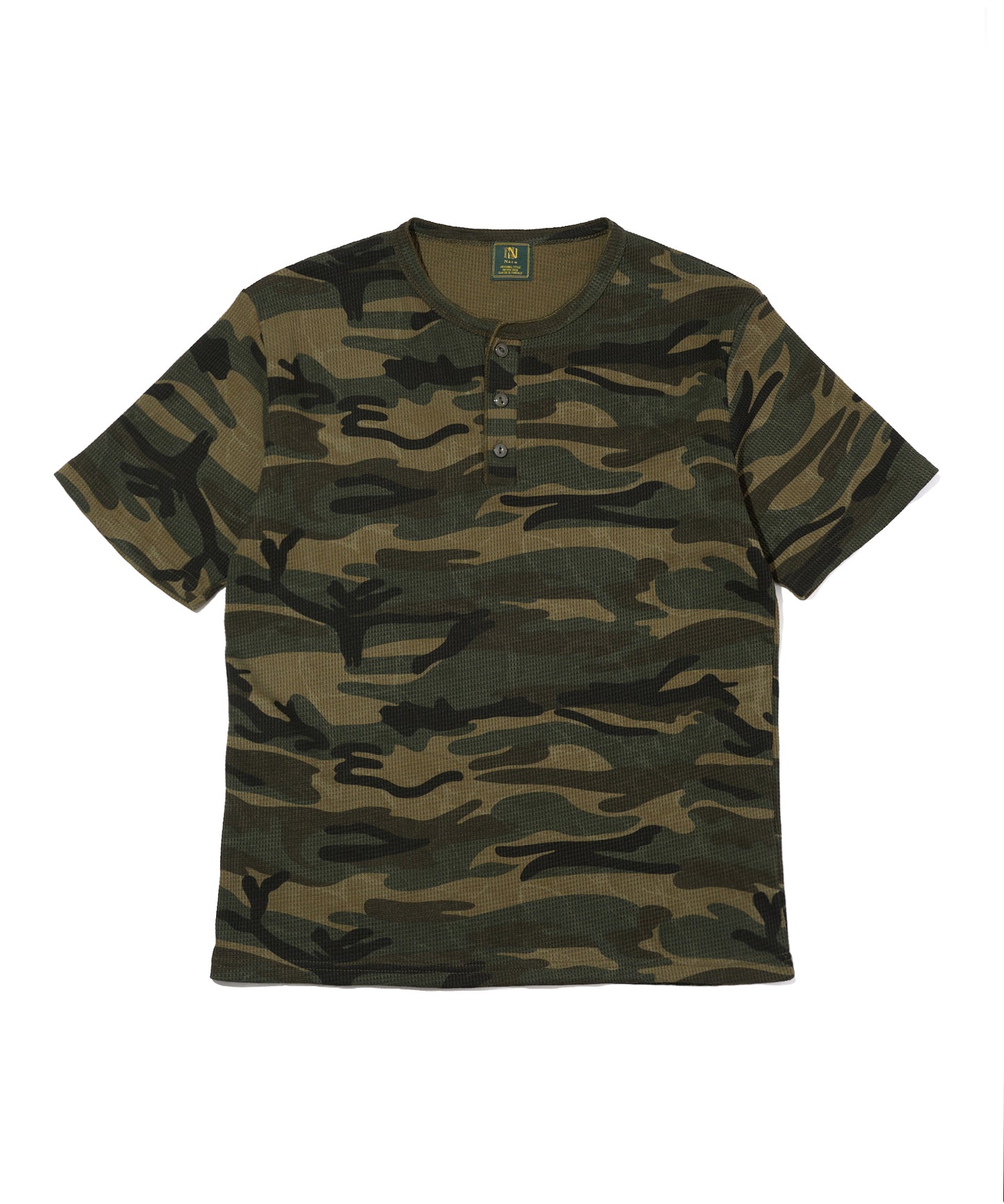 カモサーマルヘンリーTシャツ[Khaki]