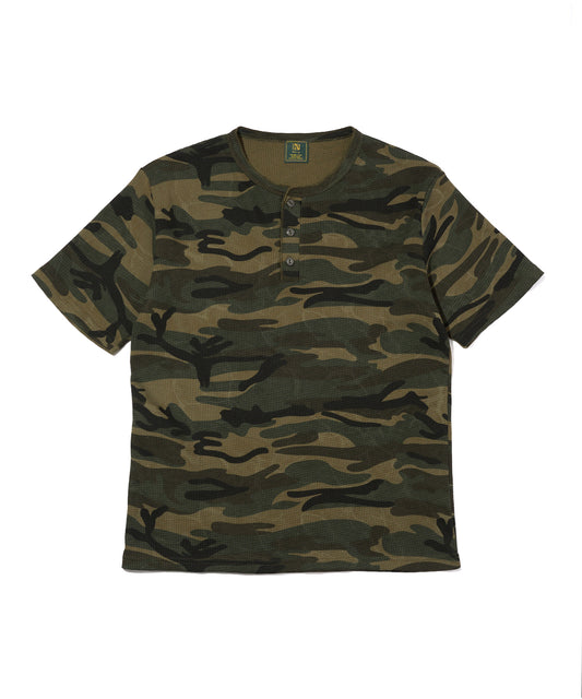 カモサーマルヘンリーTシャツ[Khaki]