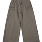コットンウォッシュドミリタリーパンツ[Khaki]