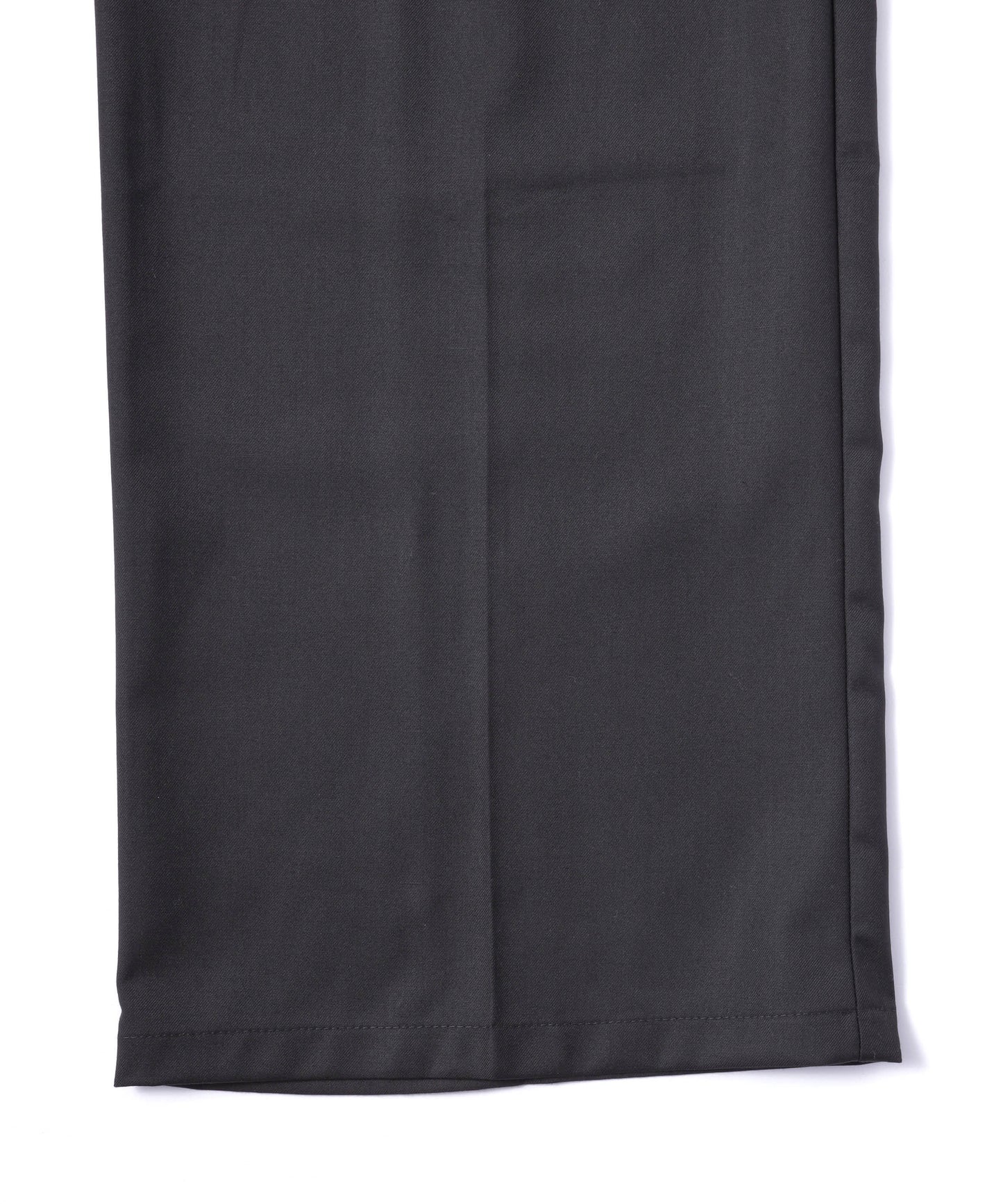 ポケットデザインストレートスラックス[Black]
