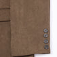 フェイクスエードテーラードジャケット[Brown]