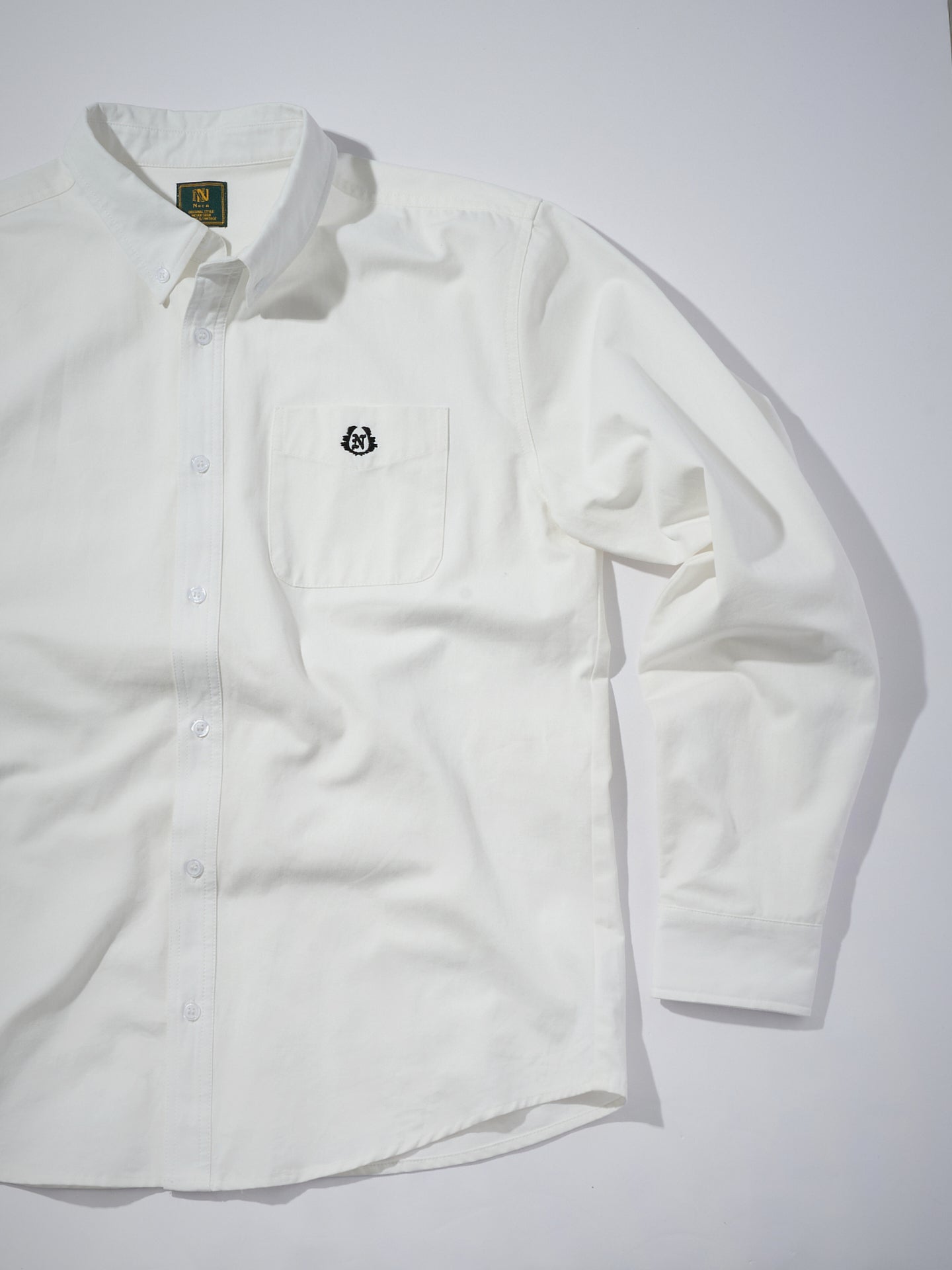オックスフォードBDシャツ[White]