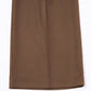ワイドストレートスラックス[Brown]