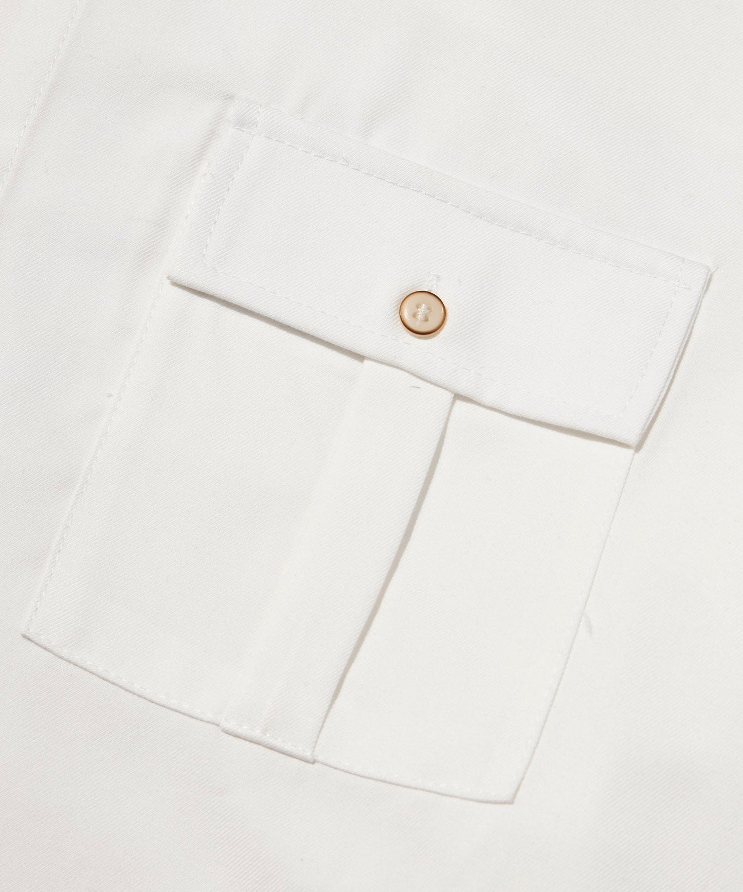 ショートリブレギュラーカラーシャツ[White]
