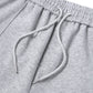 センタープレススウェットパンツ[Gray]