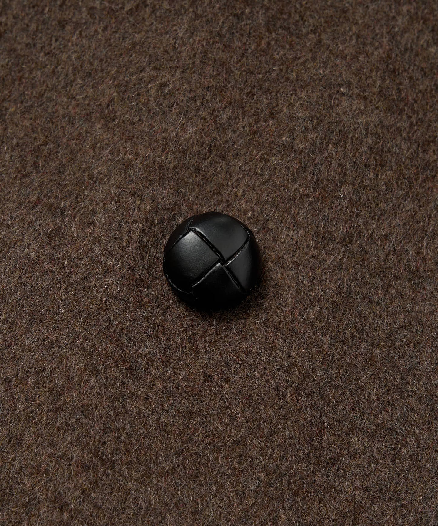 スエードデザインメルトンPコート[Brown]