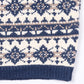 ノルディッククルーネックニット[Navy]