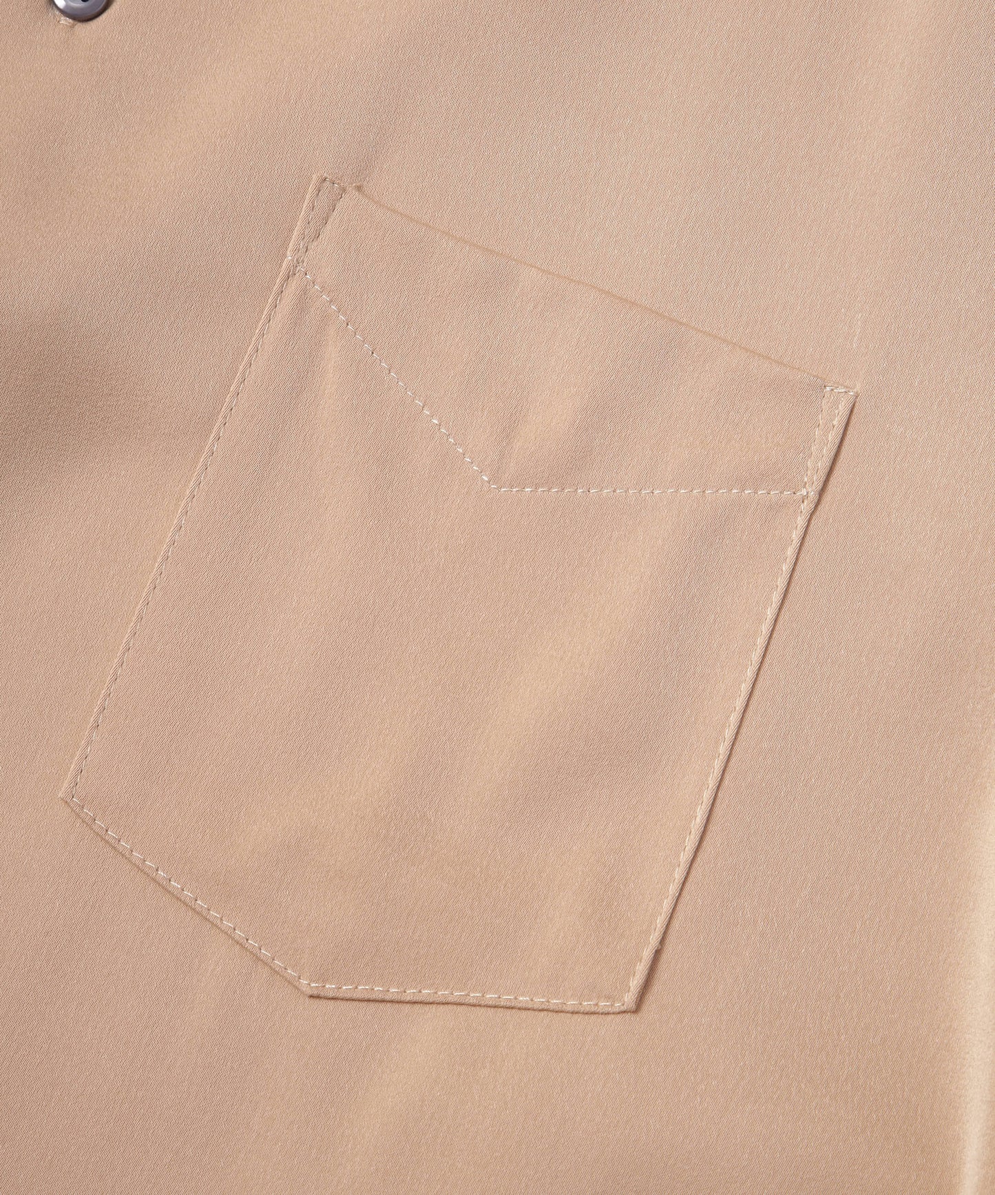 ドレープドレスシャツ[Beige]