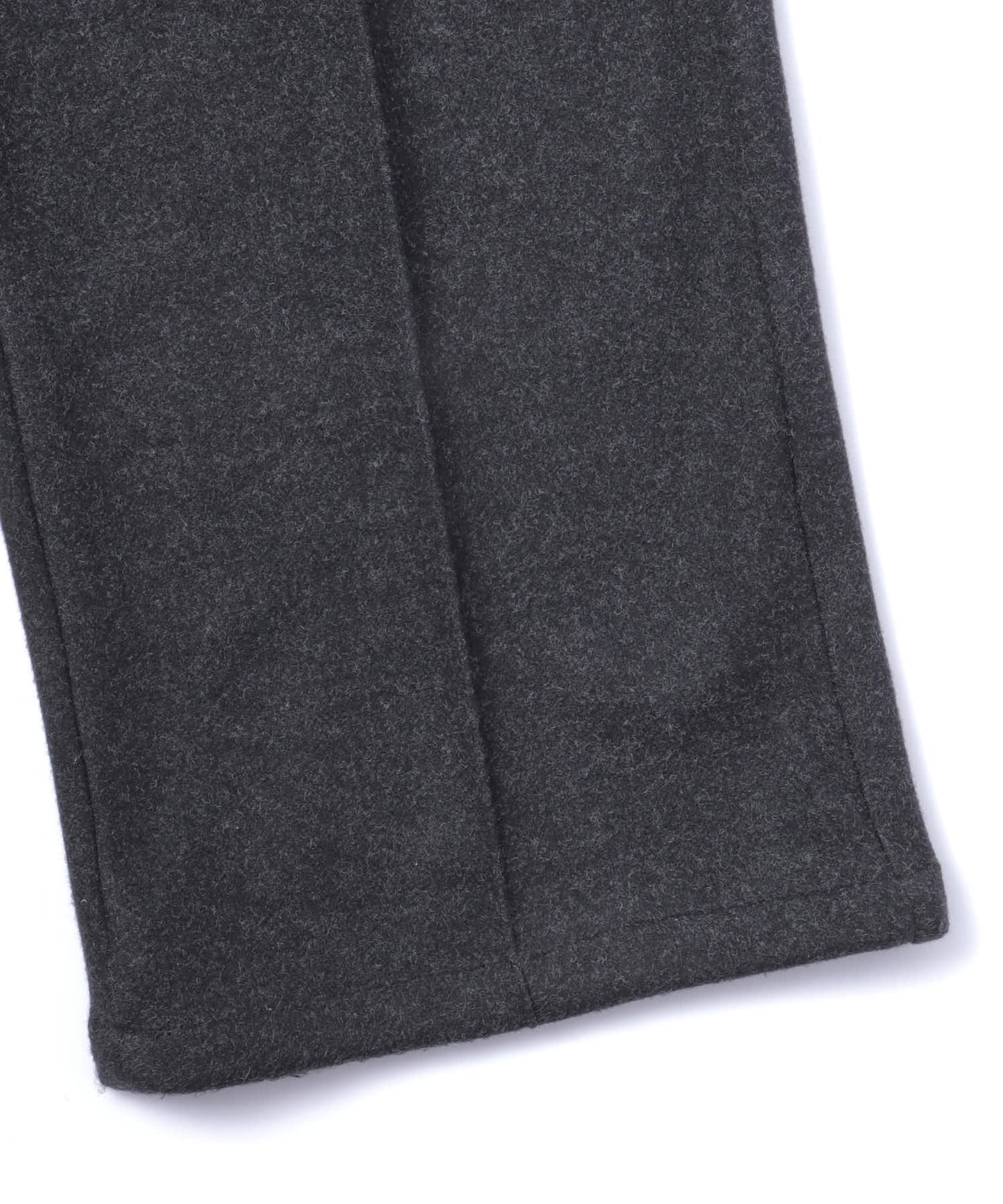 ジャージメルトンワイドスラックス[Black]【セットアップ対応】