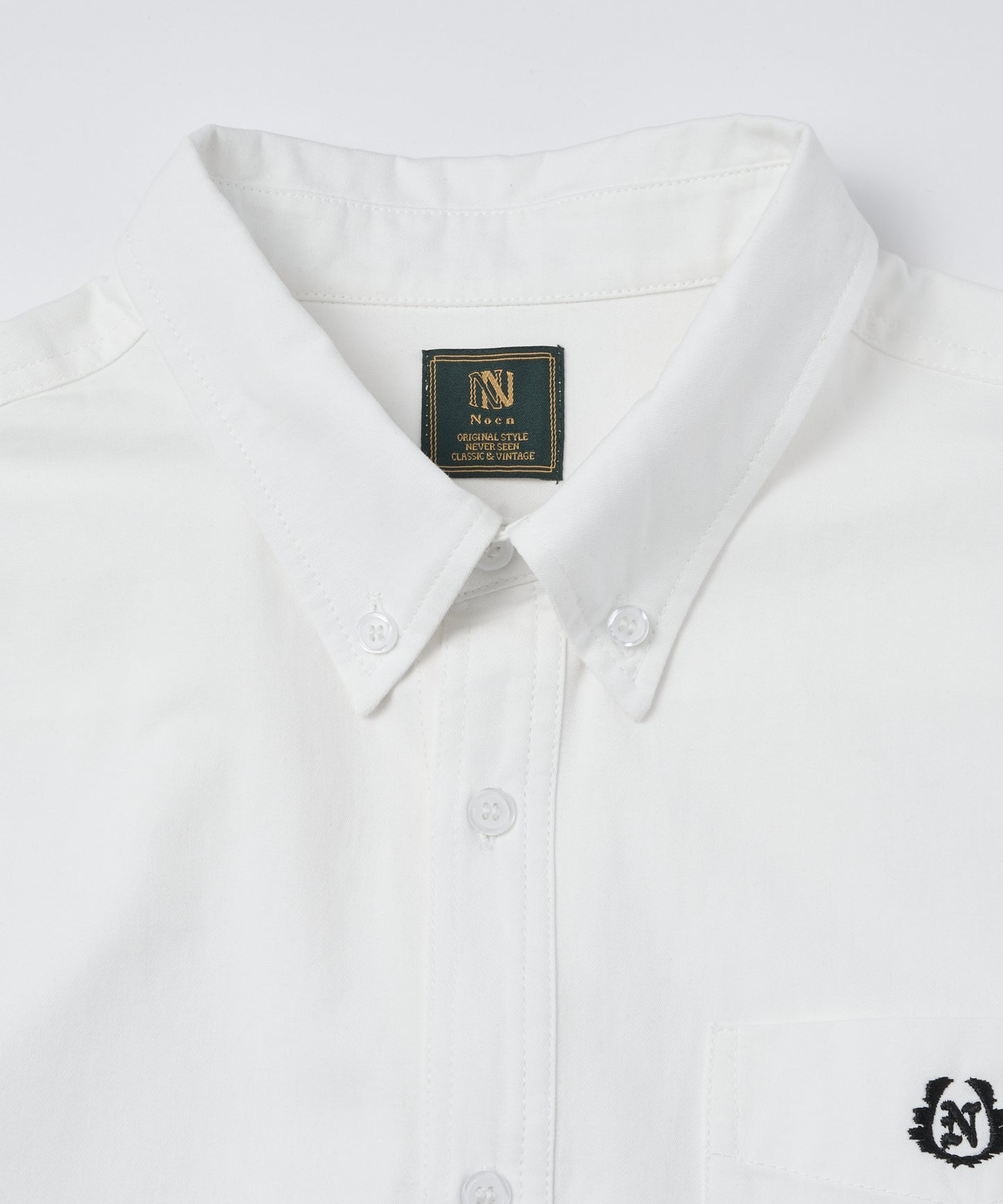 オックスフォードBDシャツ[White]