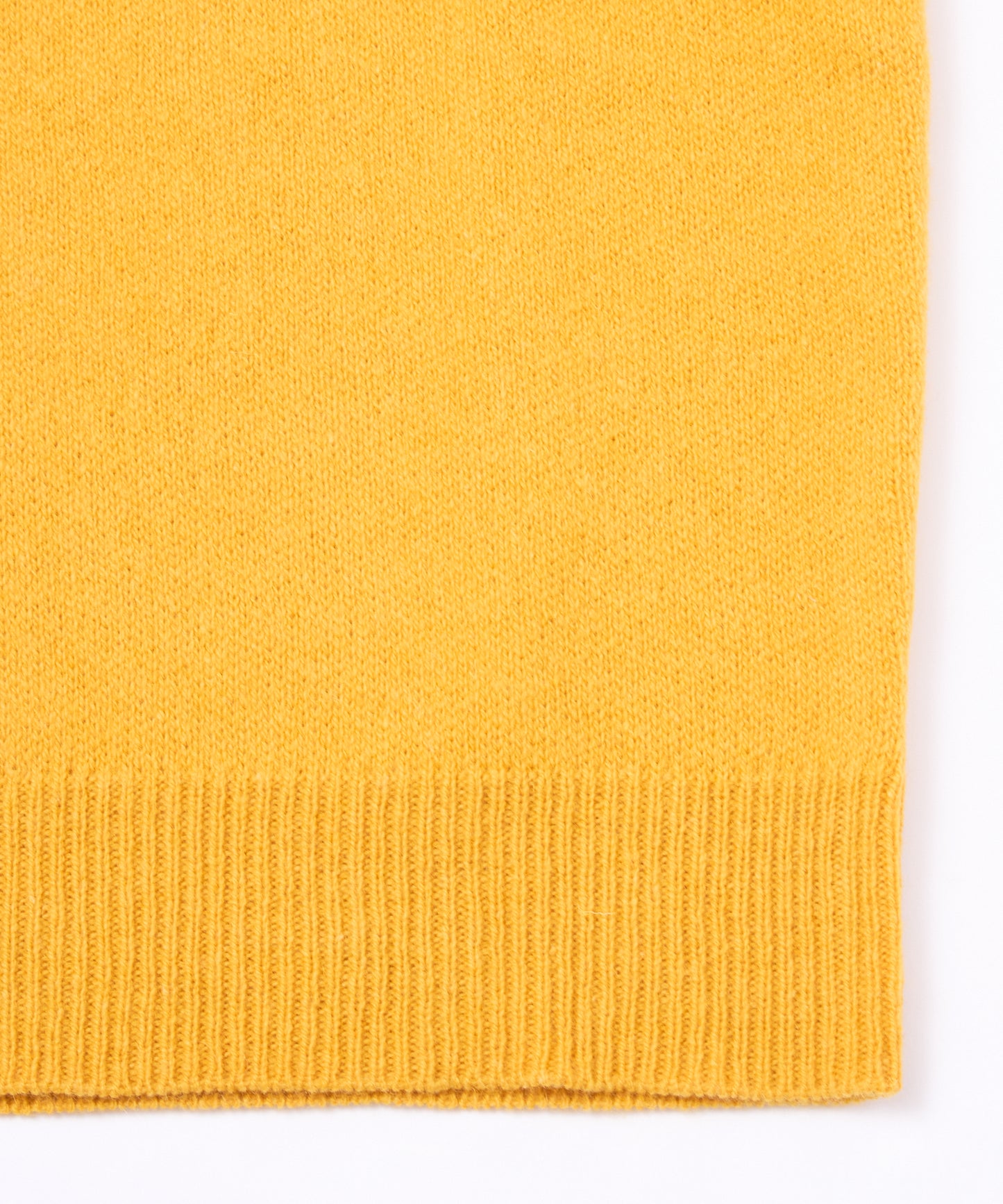 ショートリブウールニット[Yellow]