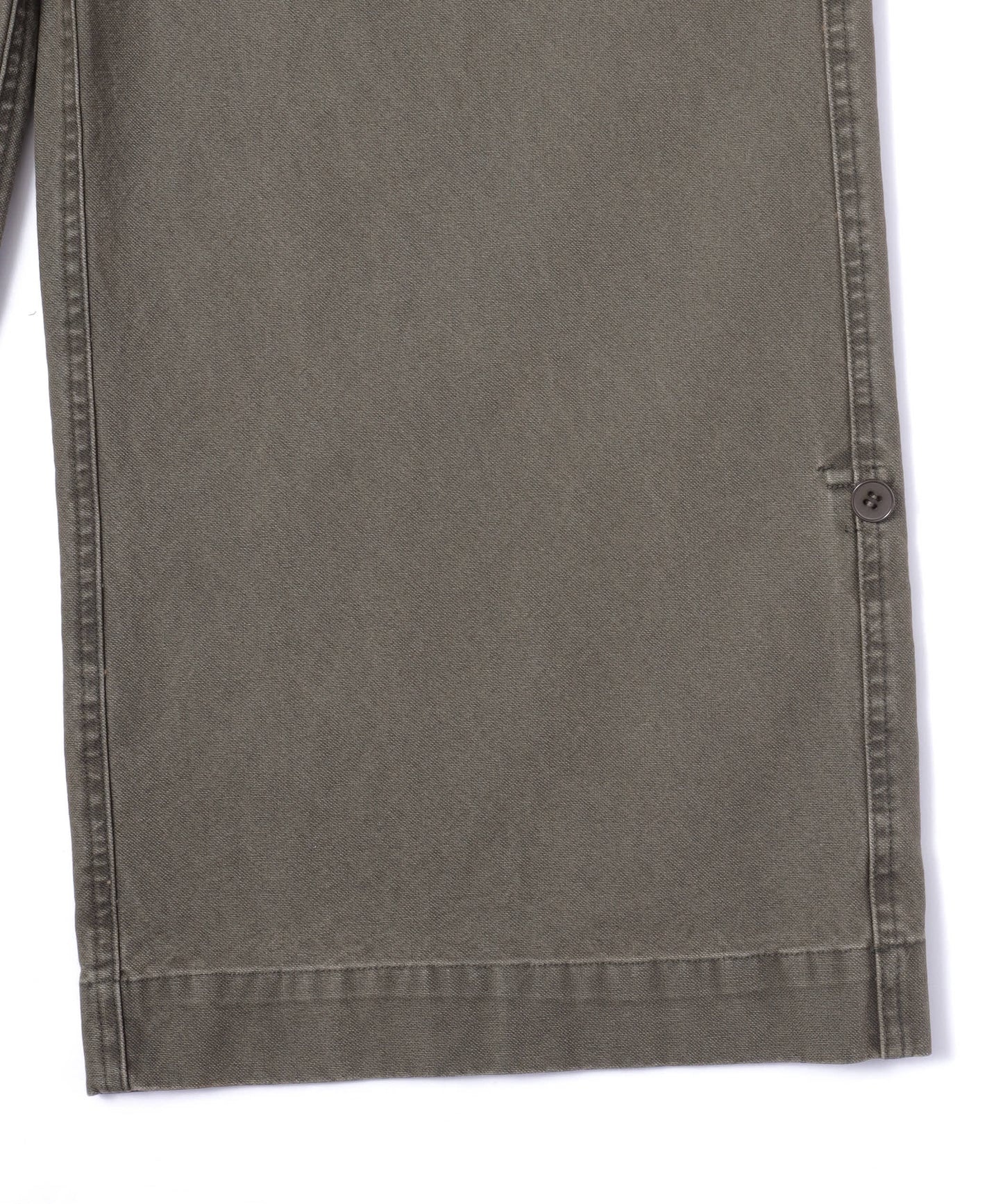 コットンウォッシュドミリタリーパンツ[Khaki]