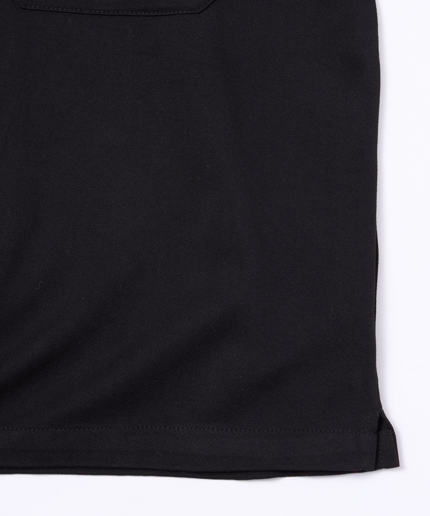 レーヨンプルオーバーシャツ[Black]