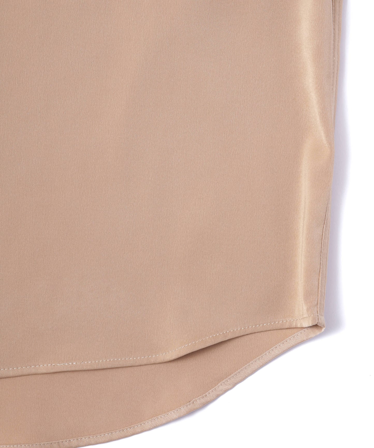 ドレープドレスシャツ[Beige]