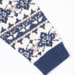 ノルディッククルーネックニット[Navy]