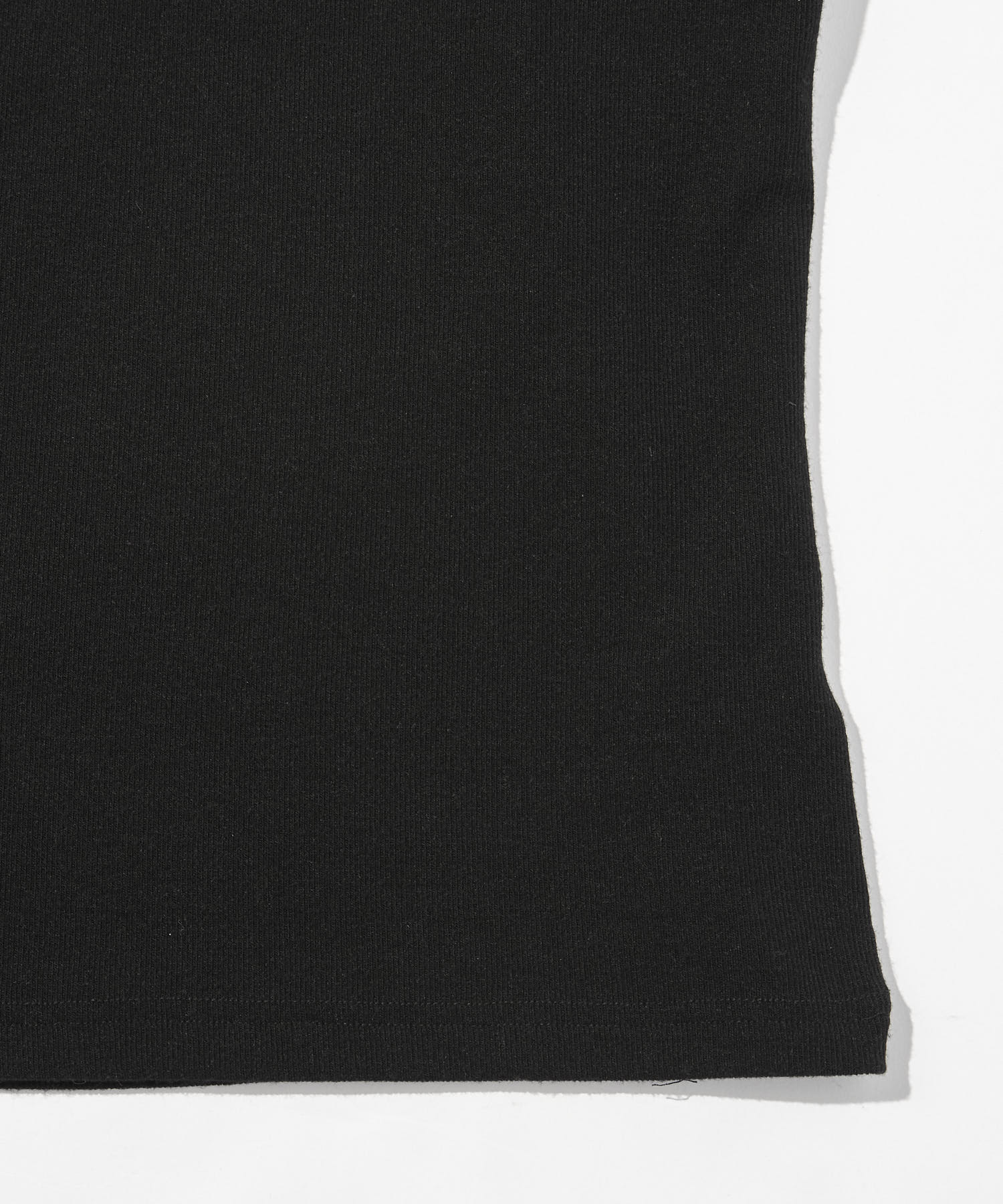 Vネックヘンリーニットソー[Black] – Noen