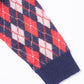モヘアVネックニット[Argyle × Navy]