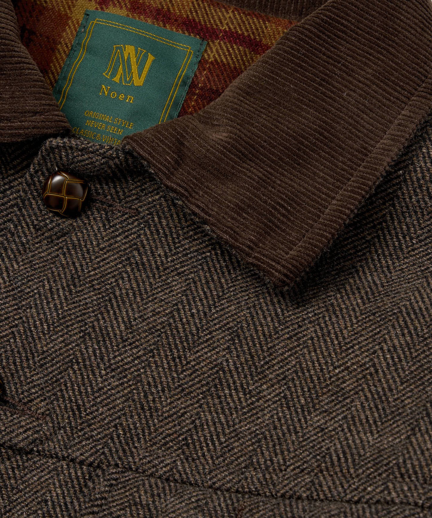 ツイードトラッカージャケット[Brown]