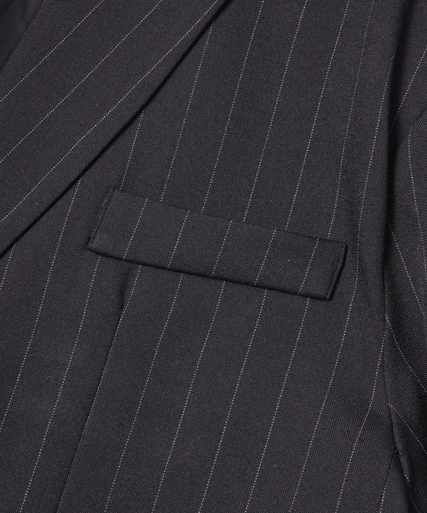 ショートリブストライプジャケット[Black]