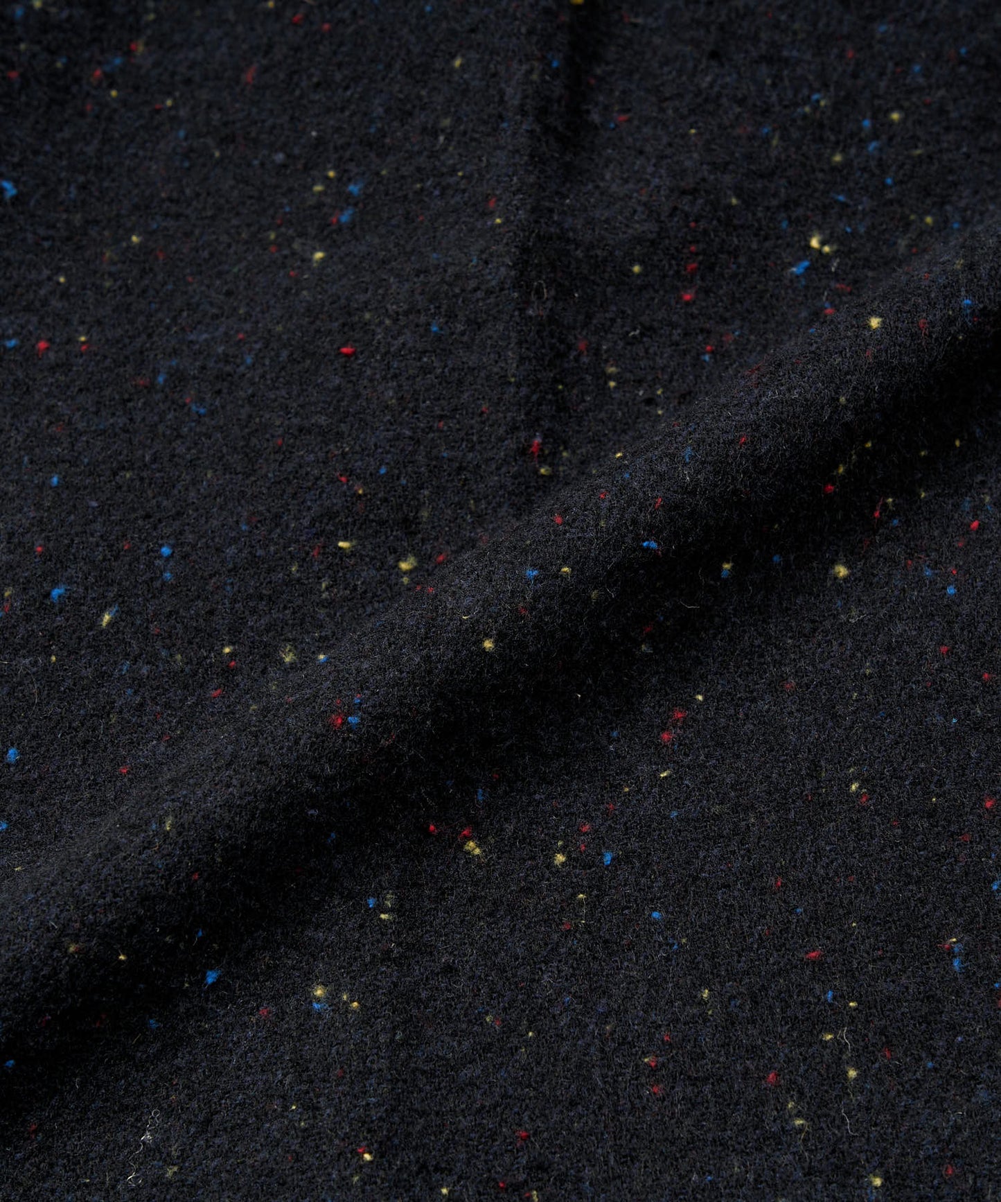 カラーネップタックワイドパンツ[Dark Navy]