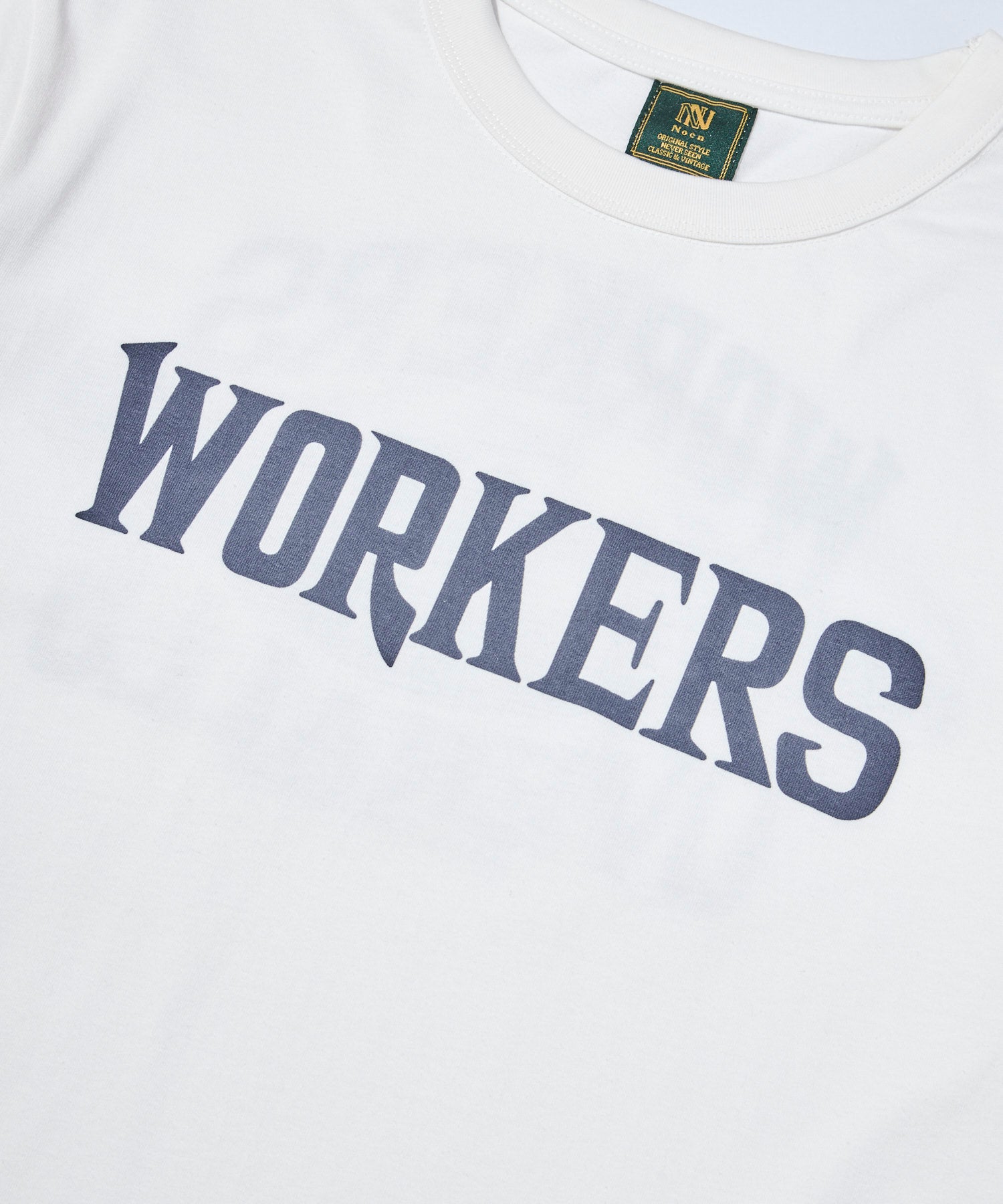 N!ce ホワイト Tシャツ N!ce long sleeve tee（WHITE） | N!ce shop